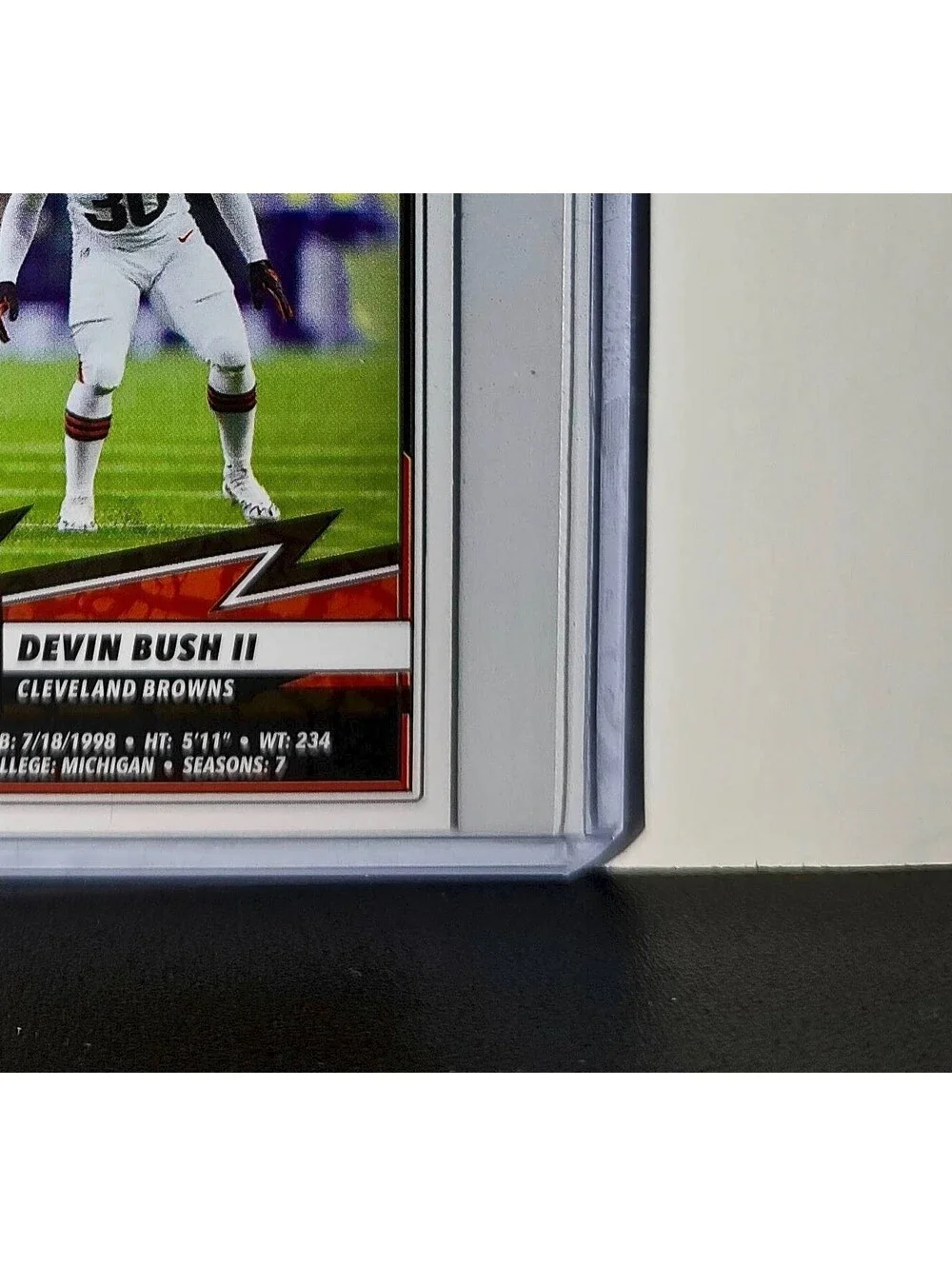 Devin Bush II 2025 Panini NFL #143 Sticker Cleveland Browns